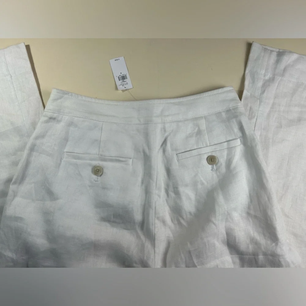 NEW Banana Republic Women's White Chinos SIZE 0
